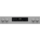 GE STAINLESS STEEL ELECTRIC CONVECTION WITH AIR FRY RANGE - Pearl Silver|Black - Ranges - Additional View 4