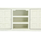 LAFITTE AGED WHITE TV STAND