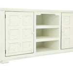 LAFITTE AGED WHITE TV STAND - Additional View 1