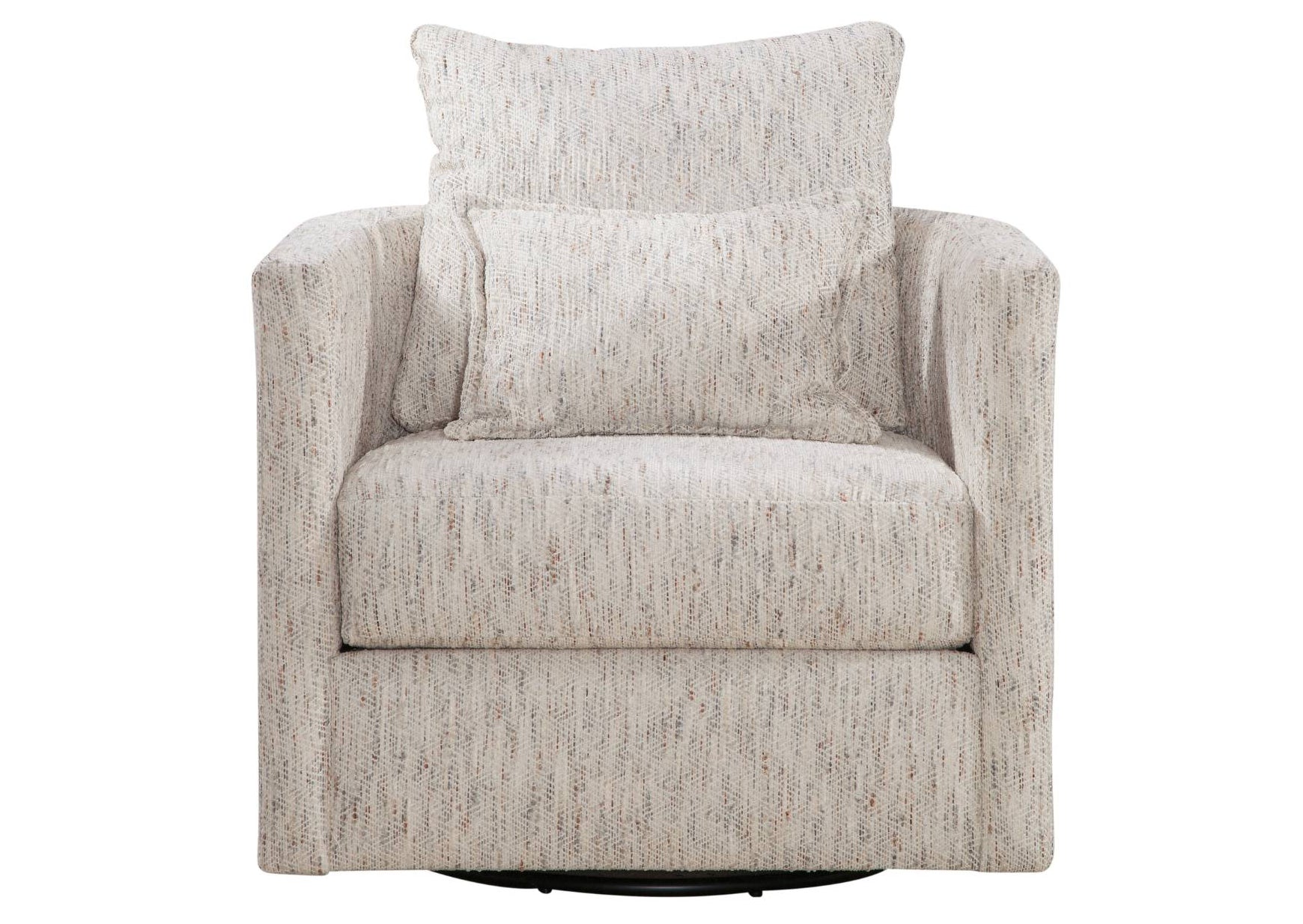 MALLORY CHALK SWIVEL CHAIR