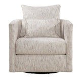MALLORY CHALK SWIVEL CHAIR