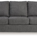 Ashley Furniture - Rannis Queen Sleeper - Pewter - Dark Gray Fabric - Sofas