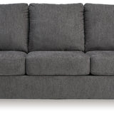 Ashley Furniture - Rannis Queen Sleeper - Pewter - Dark Gray Fabric - Sofas