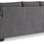 Ashley Furniture - Rannis Queen Sleeper - Pewter - Dark Gray Fabric - Sofas - Additional View 6