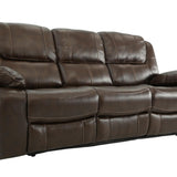 Easton Leather Reclining Sofa - Tobacco - Additional View 1