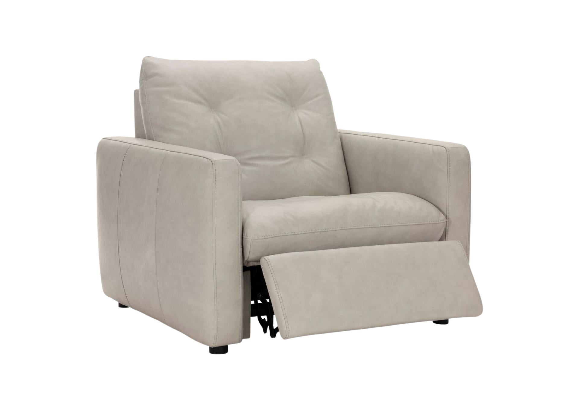 KAYA PEARL LEATHER POWER RECLINER - Additional View 2