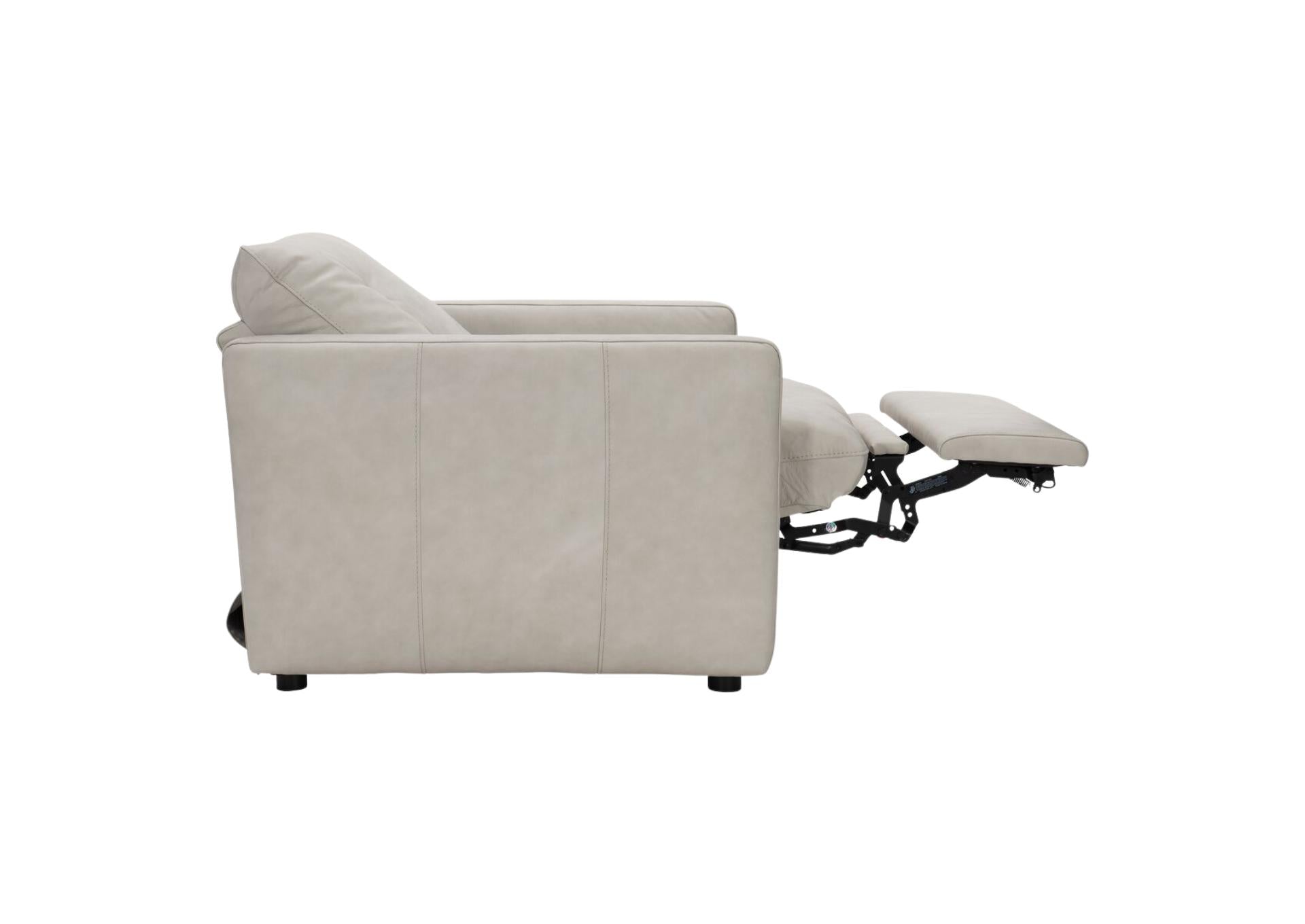 KAYA PEARL LEATHER POWER RECLINER - Additional View 3