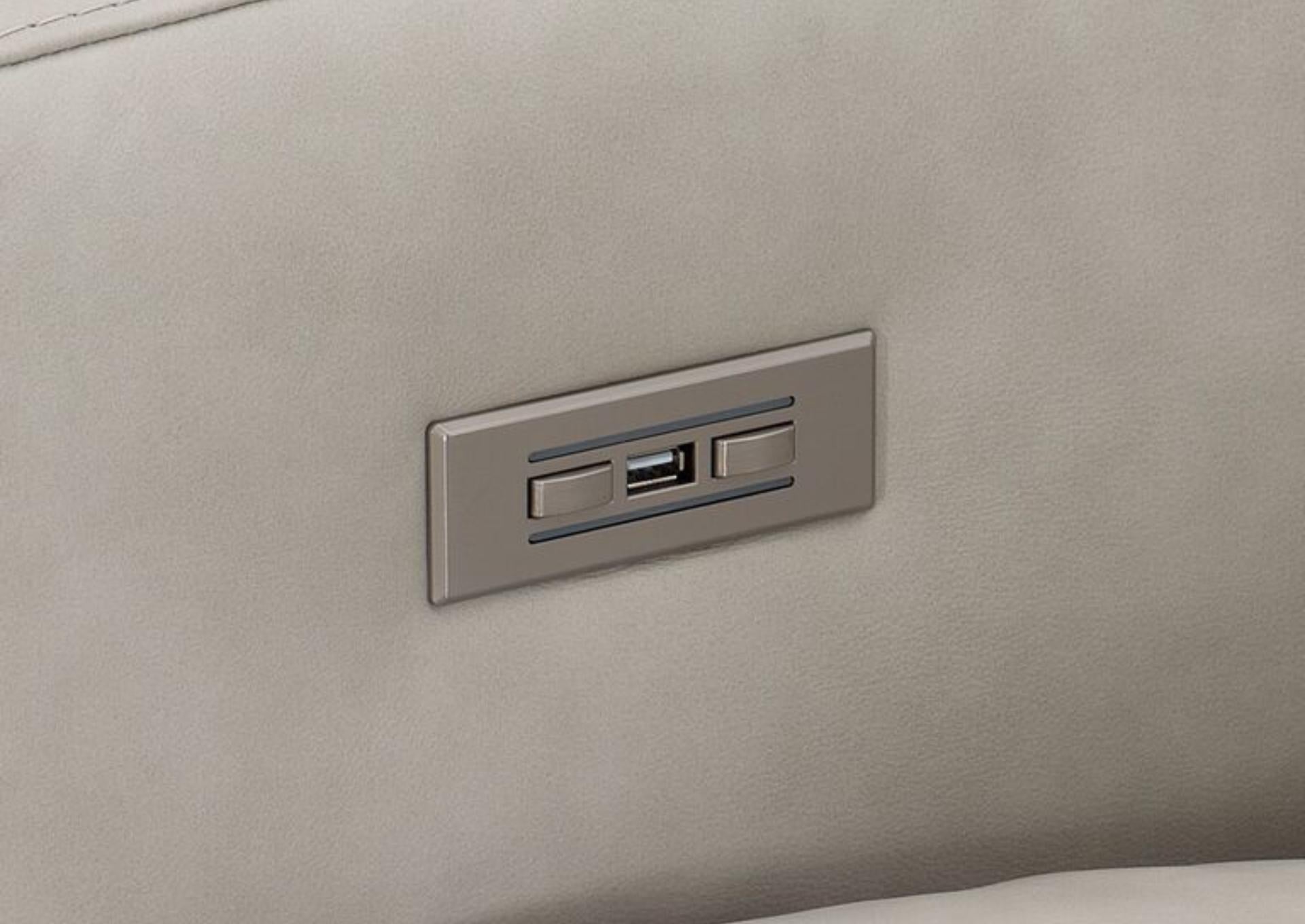 KAYA PEARL LEATHER POWER RECLINER - Additional View 4