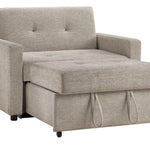 Noah Chair With Twin Sleeper - Brown - Additional View 2