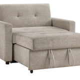 Noah Chair With Twin Sleeper - Brown - Additional View 2