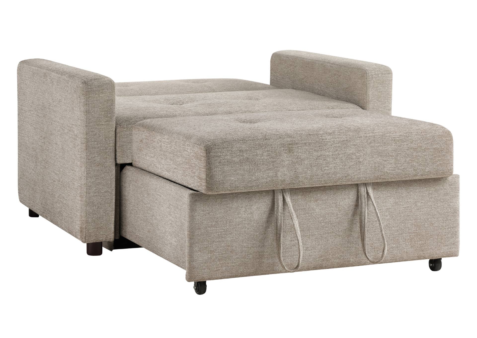 Noah Chair With Twin Sleeper - Brown - Additional View 3