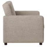 Noah Chair With Twin Sleeper - Brown - Additional View 4