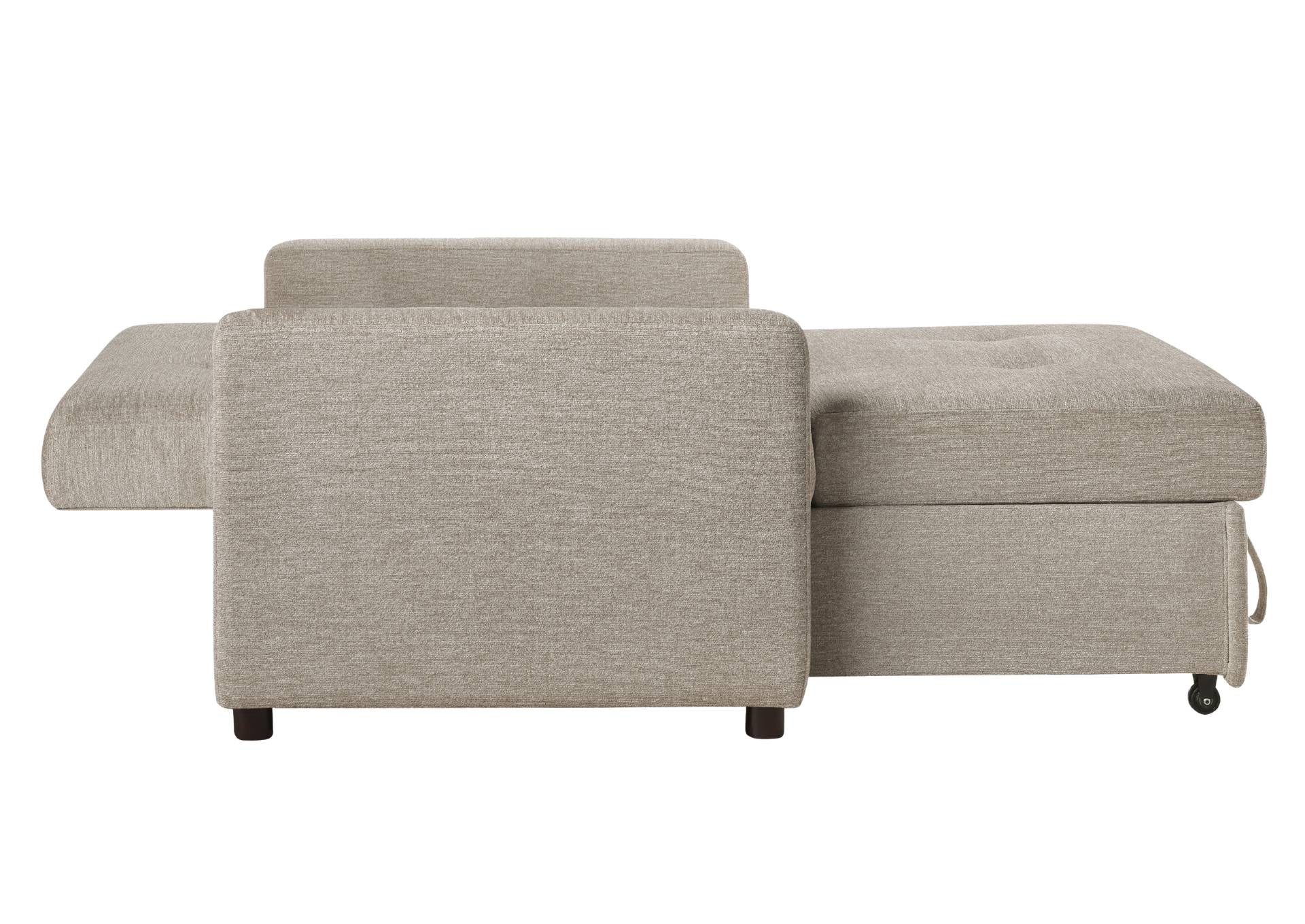 Noah Chair With Twin Sleeper - Brown - Additional View 6