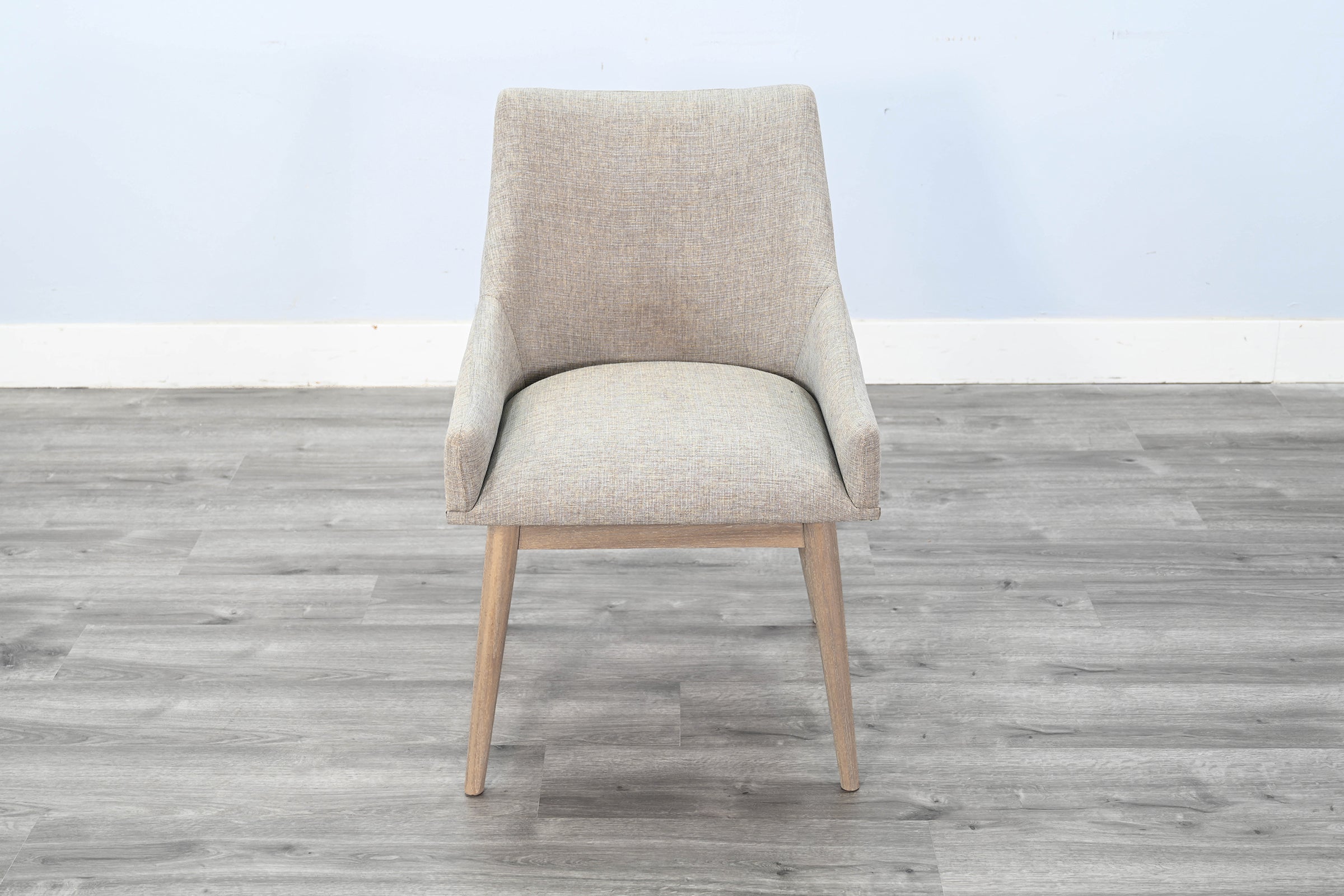 Sunny Designs - GIBSON LOWBACK CHAIR - Beige Wood|Fabric - Chairs - Additional View 3