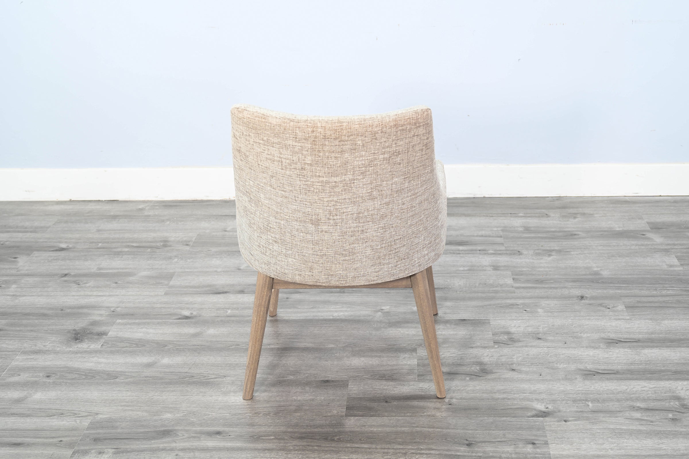 Sunny Designs - GIBSON LOWBACK CHAIR - Beige Wood|Fabric - Chairs - Additional View 5