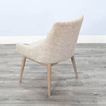 Sunny Designs - GIBSON LOWBACK CHAIR - Beige Wood|Fabric - Chairs - Additional View 6