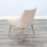 Sunny Designs - GIBSON LOWBACK CHAIR - Beige Wood|Fabric - Chairs - Additional View 6