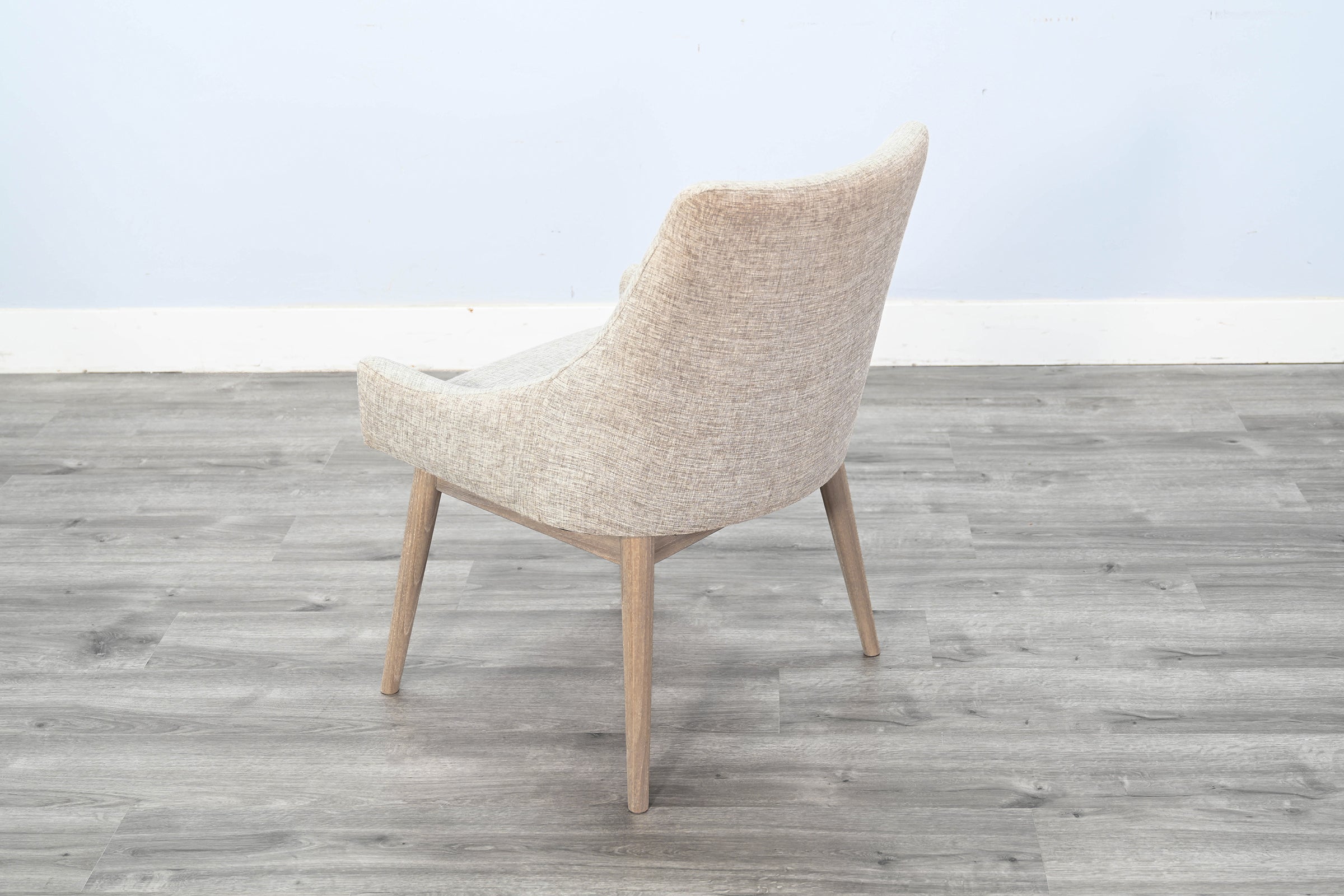 Sunny Designs - GIBSON LOWBACK CHAIR - Beige Wood|Fabric - Chairs - Additional View 6