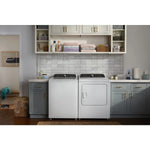 WHIRLPOOL WHITE 7.0CU ELECTRIC DRYER WITH STEAM AND MOISTURE SENSING - Dryers - Additional View 8