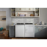 WHIRLPOOL WHITE 7.0CU ELECTRIC DRYER WITH STEAM AND MOISTURE SENSING - Dryers - Additional View 8