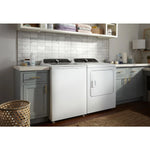 WHIRLPOOL WHITE 7.0CU ELECTRIC DRYER WITH STEAM AND MOISTURE SENSING - Dryers - Additional View 9
