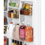 GE STAINLESS STEEL 22CU TOP FREEZER REFRIGERATOR - Pearl Silver - Refrigerators - Additional View 5