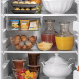 GE STAINLESS STEEL 22CU TOP FREEZER REFRIGERATOR - Pearl Silver - Refrigerators - Additional View 8