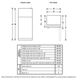 GE STAINLESS STEEL 22CU TOP FREEZER REFRIGERATOR - Pearl Silver - Refrigerators - Additional View 11