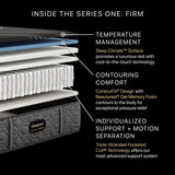Beautyrest Black Hybrid 12.5" Firm Full Mattress