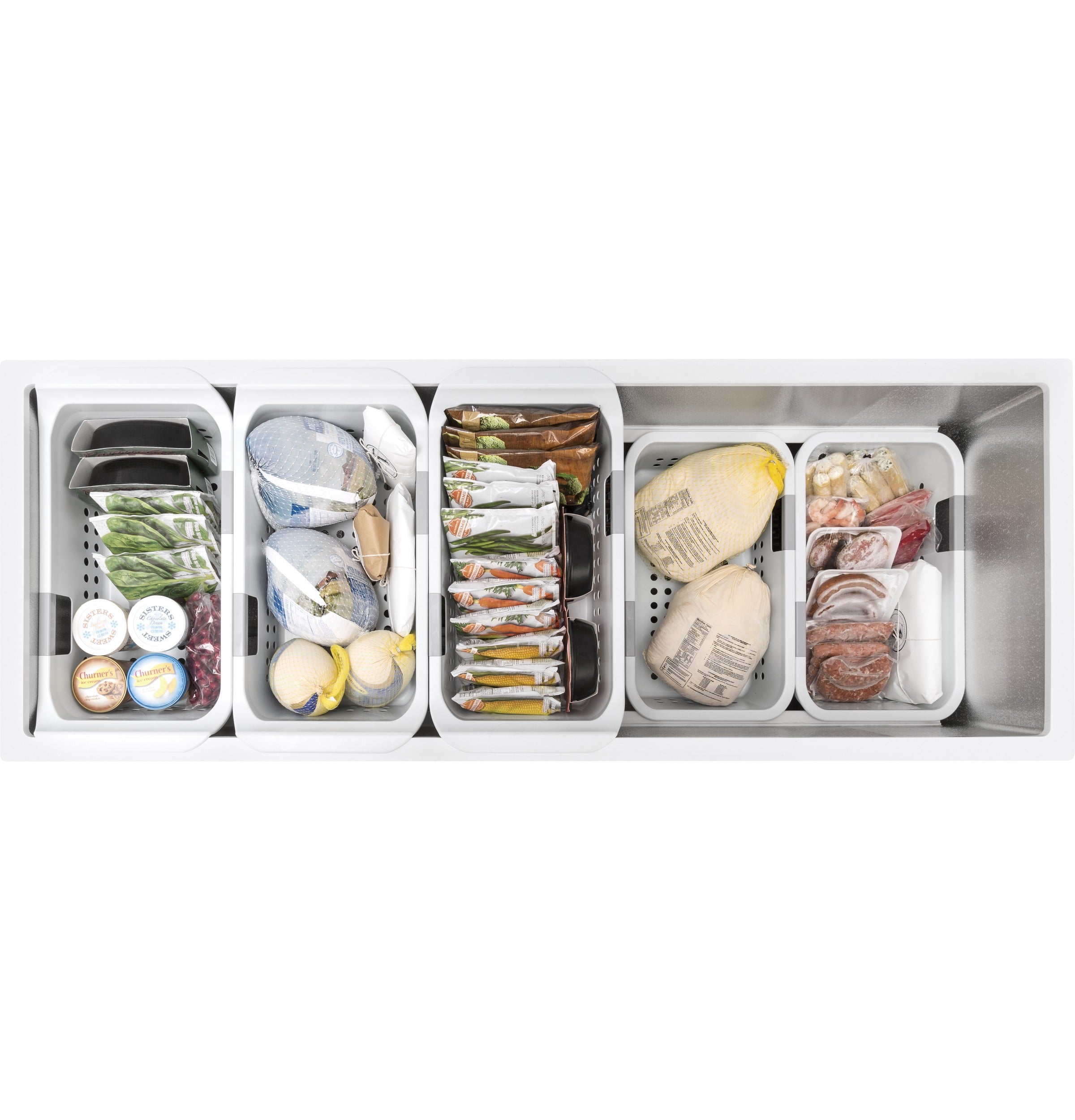 GE WHITE 21.7CU CHEST FREEZER - Freezers - Additional View 5