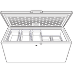 GE WHITE 21.7CU CHEST FREEZER - Freezers - Additional View 13