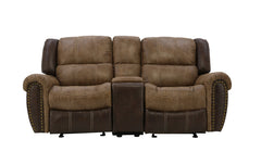 SORREL GLIDER RECLINING LOVESEAT WITH CONSOLE