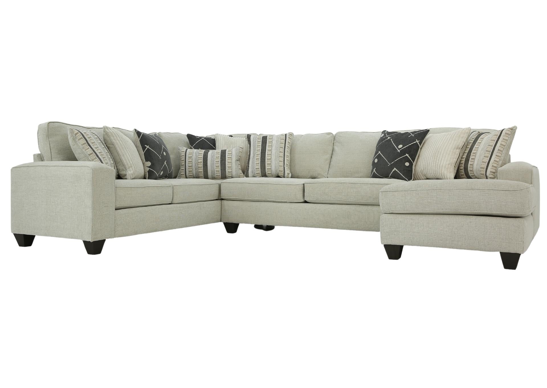 Persia Beige 3 Piece Sectional