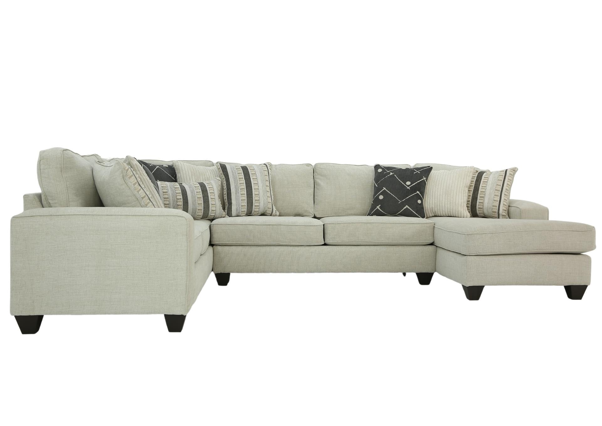 Persia Beige 3 Piece Sectional - Additional View 1