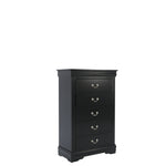 LOUIS PHILIP BLACK CHEST - Additional View 1