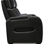 Ashley Furniture - Boyington Power Console Loveseat With Massage, Heat, And Led Lighting - Black - Leather Match - Loveseats - Additional View 5