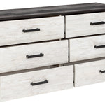 Ashley Furniture - SHAWBURN DRESSER - Light Brown Wood - Dresser & Mirror - Additional View 2