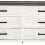 Ashley Furniture - SHAWBURN DRESSER - Light Brown Wood - Dresser & Mirror - Additional View 3