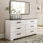 Ashley Furniture - SHAWBURN DRESSER - Light Brown Wood - Dresser & Mirror - Additional View 5