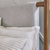 Ashley Furniture - Lyncott Queen Upholstered Bed - Dark Brown|Gray Fabric|Wood - Beds - Additional View 1