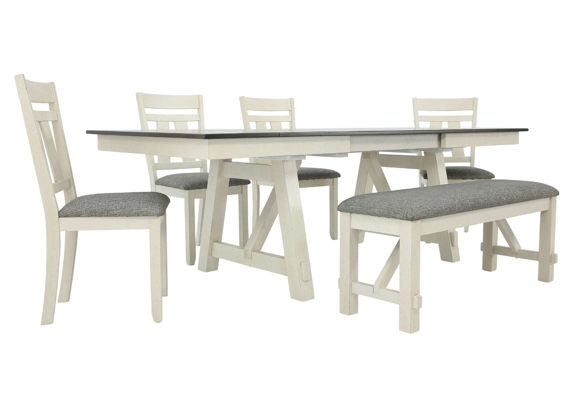 MARIBELLE 6 PIECE DINING TABLE SET - Additional View 1