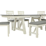 MARIBELLE 6 PIECE DINING TABLE SET - Additional View 1
