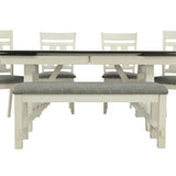 MARIBELLE 6 PIECE DINING TABLE SET - Additional View 2