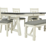 MARIBELLE 6 PIECE DINING TABLE SET - Additional View 3