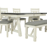 MARIBELLE 6 PIECE DINING TABLE SET - Additional View 3