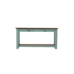 Lawman Sofa Table - Turquoise