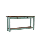 Lawman Sofa Table - Turquoise - Additional View 1