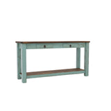 Lawman Sofa Table - Turquoise - Additional View 1