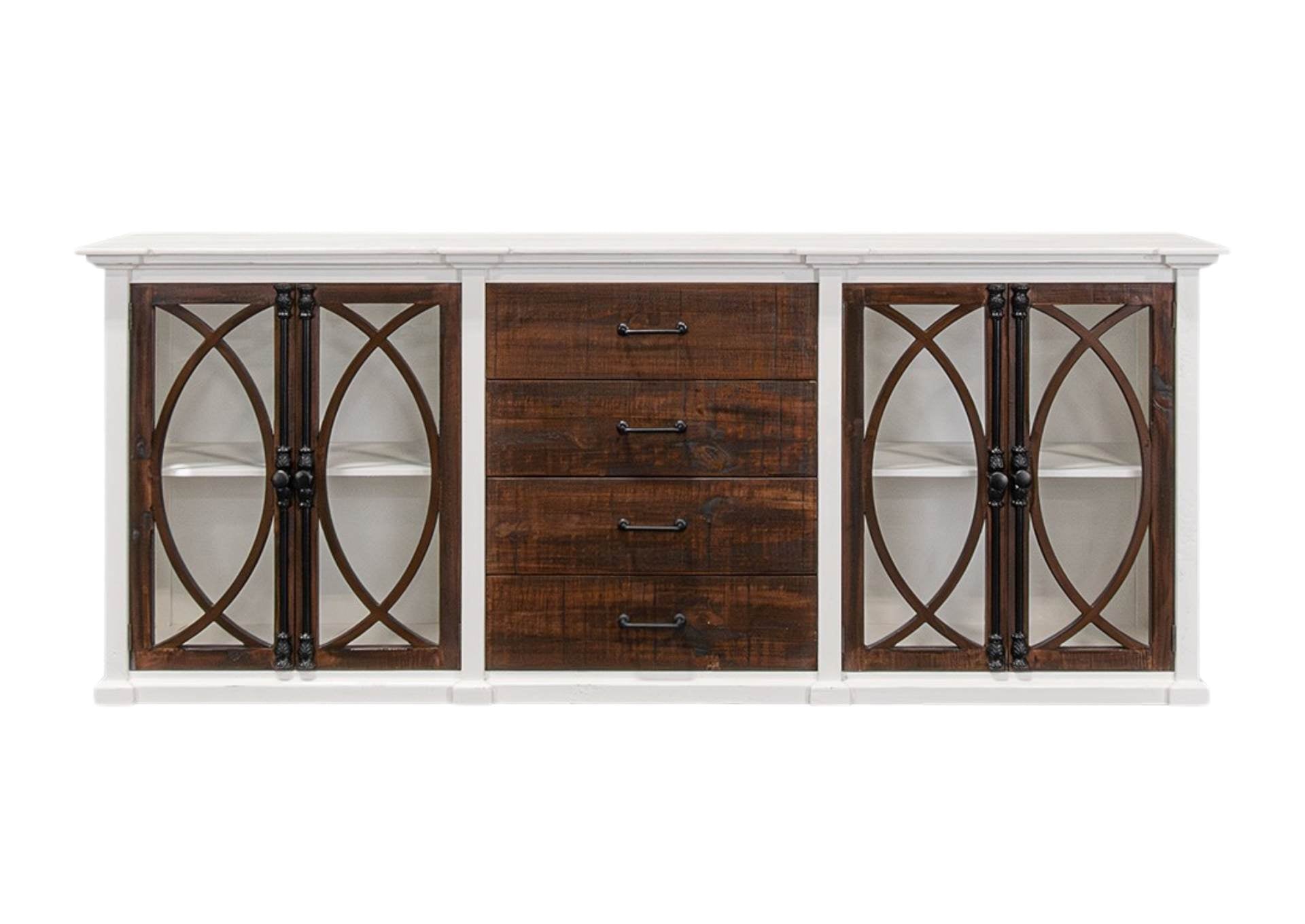 EMORY WHITE/TOBACCO BUFFET