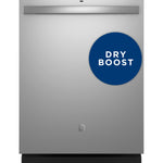 GE STAINLESS STEEL TOP CONTROL DISHWASHER - Pearl Silver - Dishwashers - Additional View 1